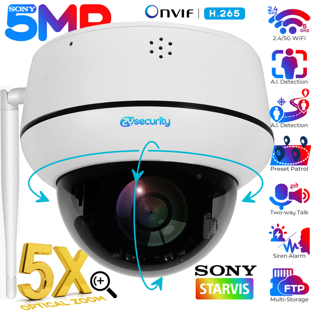 5MP Wifi Dome PTZ Camera 5X Op - Home Cinema Sony review and price