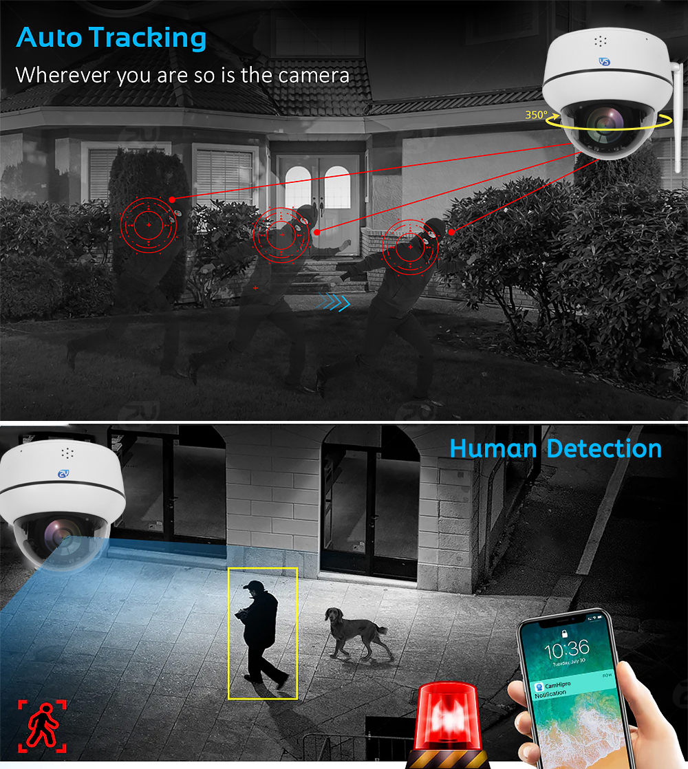 5MP Wifi Dome PTZ Camera 5X Op - Home Cinema Sony review and price