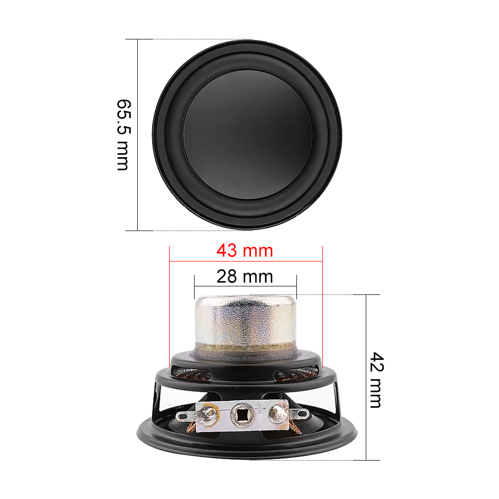 AIYIMA 2Pcs 2.5 Inch Midrange  - Home Cinema Subwoofer review and price