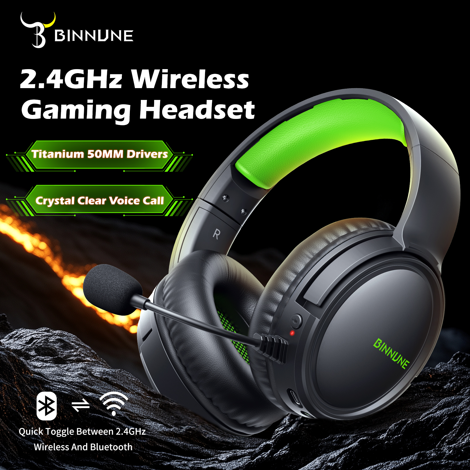 BINNUNE 2.4GHz Wireless Gaming - Home Cinema Pc review and price