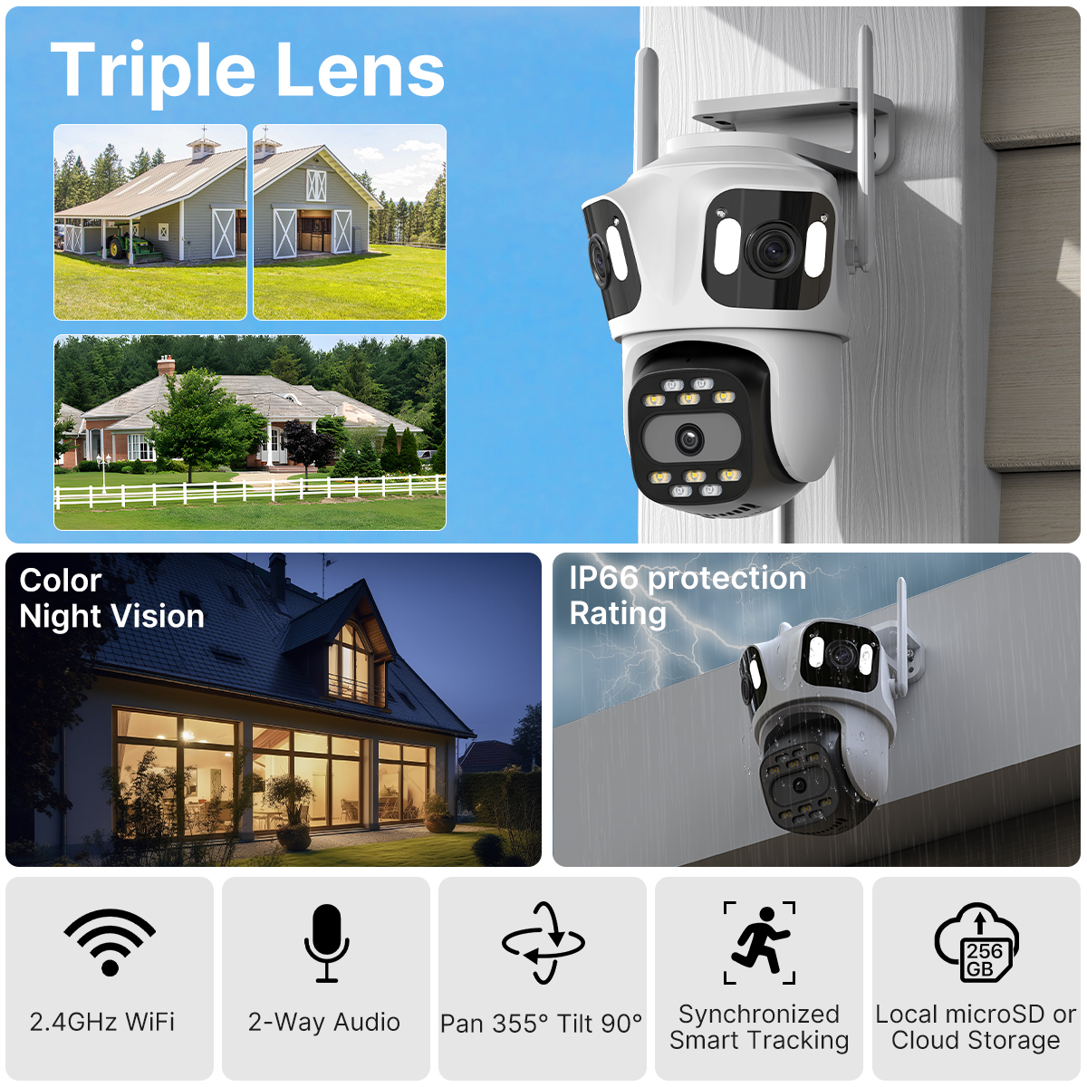 WONSDAR Three Lens Three Scree - Home Cinema Wall Panels review and price