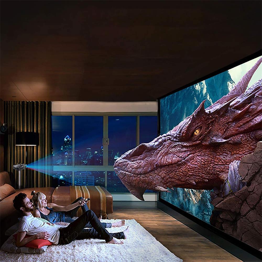High Brightness Reflective Pro - Projector Screen 100 Inch review and price