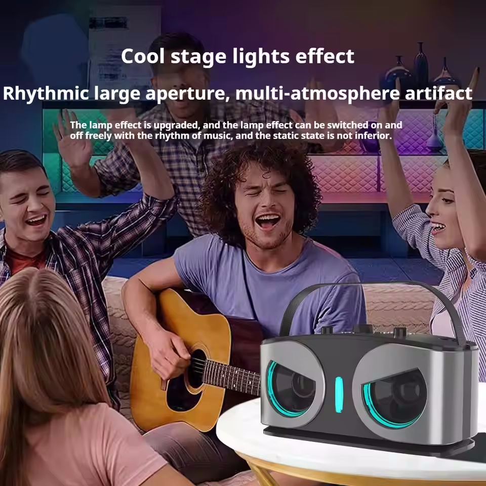 Karaoke Wireless Portable Blue - Soundbar Bluetooth Home review and price