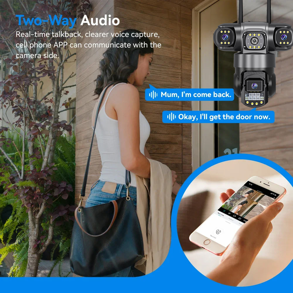 V380 Pro WiFi IP Camera Outdoo - Home Cinema Wall Panels review and price