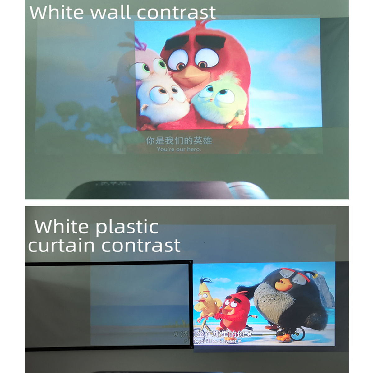 MIXITO Projector Screen Simple - Projector Screen 100 Inch review and price