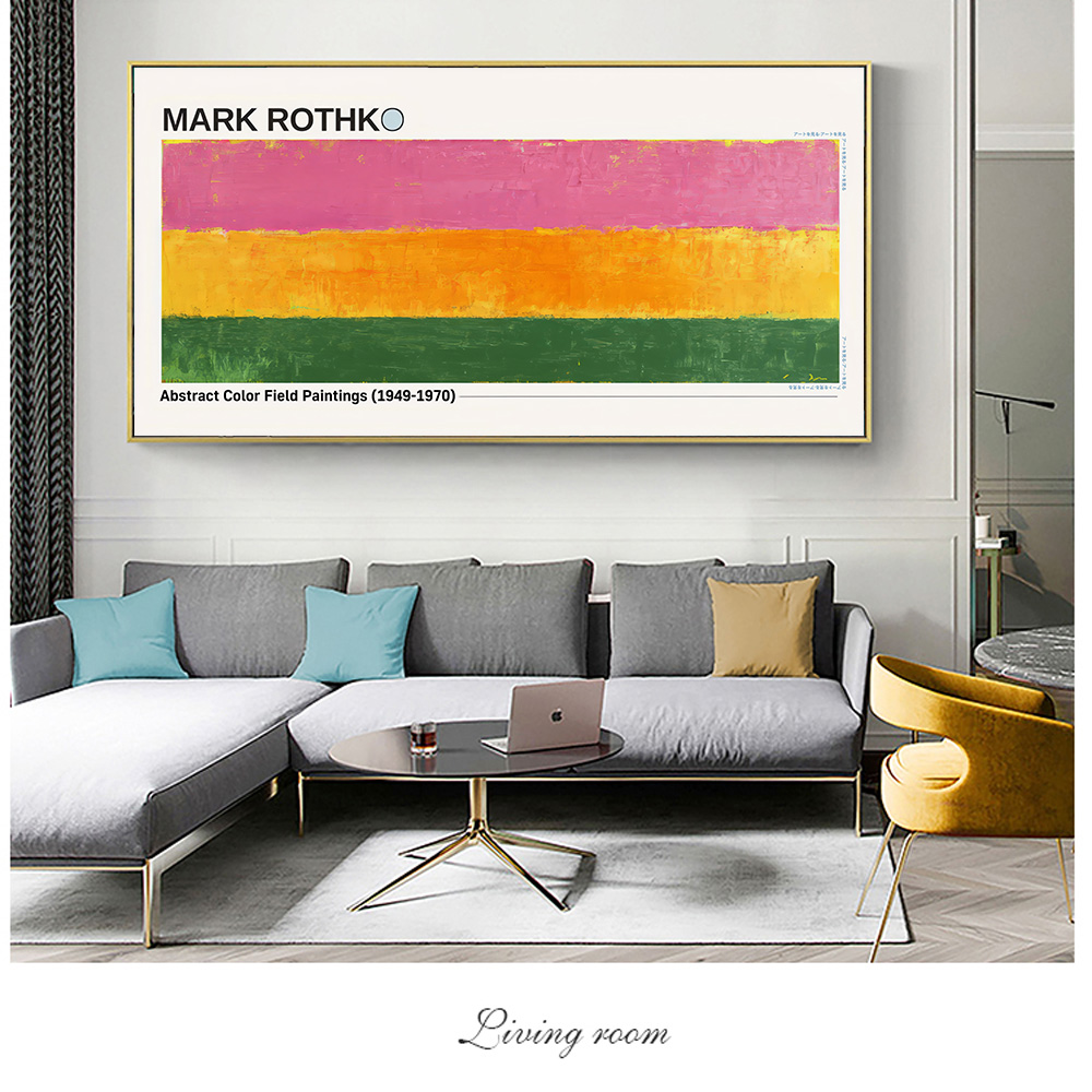 1pc Frameless  Mark Rothko Abs - Home Cinema Wall Art review and price