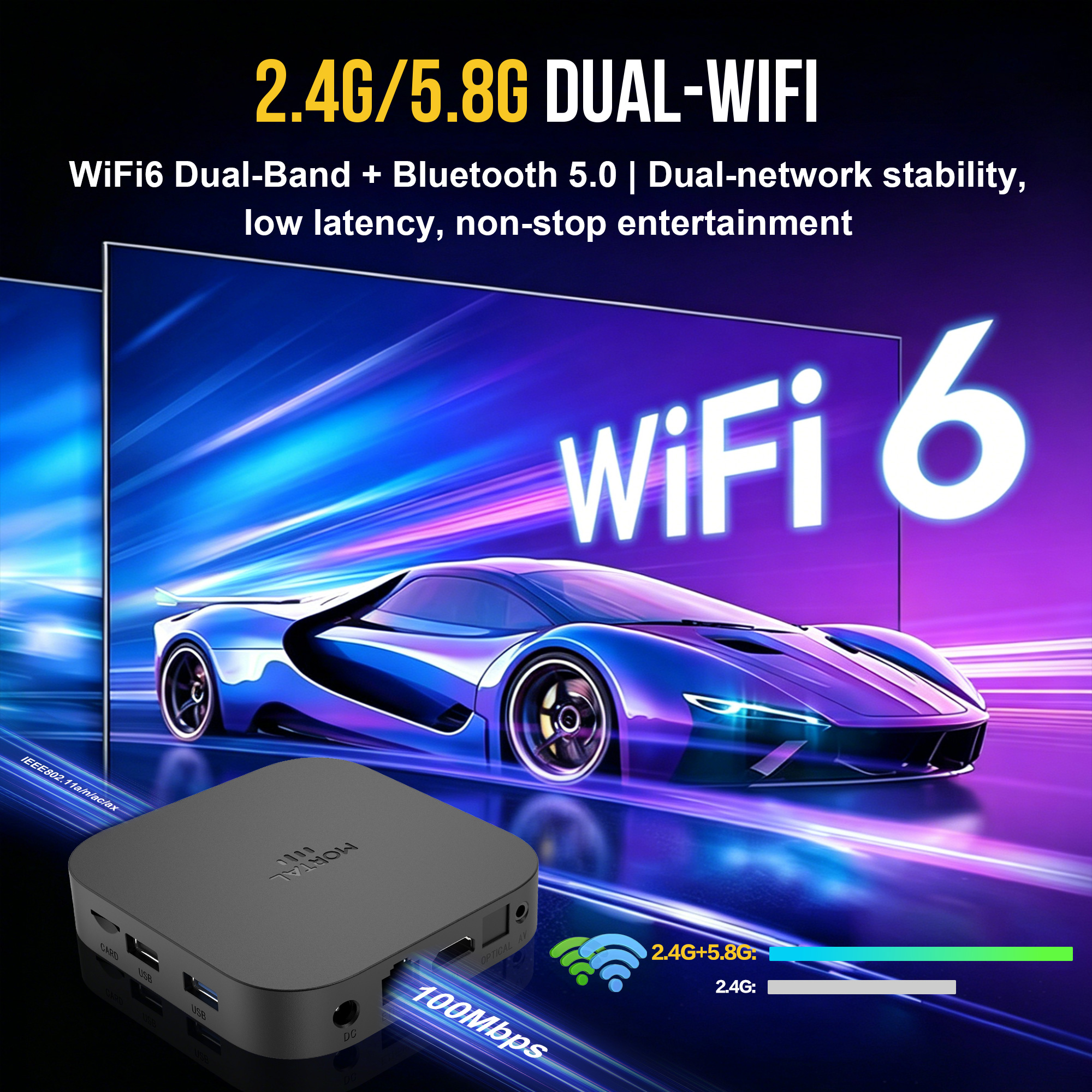 Latest X5S Android 14 TV Box 8 - Home Cinema Quad review and price